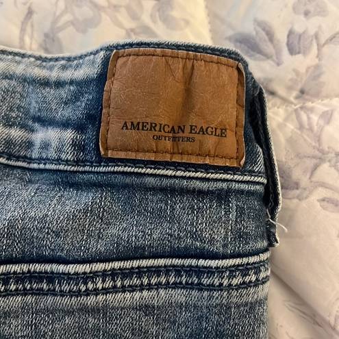 American Eagle Vintage Denim Mini Skirt  Size 10