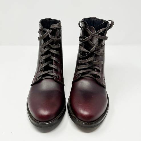 Krass&co NEW Thursday Boot . President Lace Up Boot Burgundy Brown US 5.5 WMNS