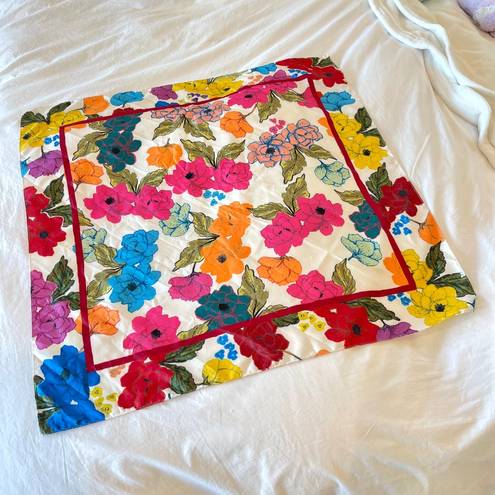 Zara Floral Printed Summer Boho Scarf Multicolor