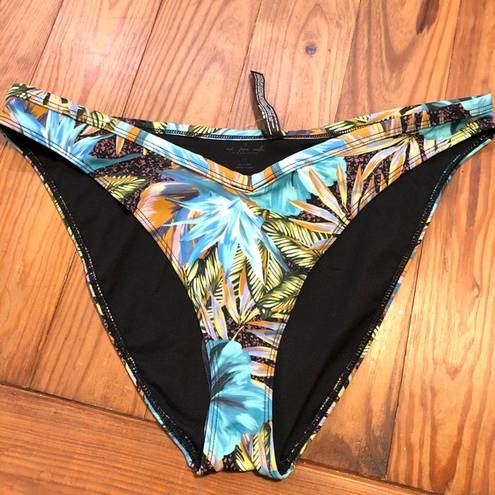 Urban Outfitters NWOT Out from Under Tropical Leaf Print Bikini Bottoms L