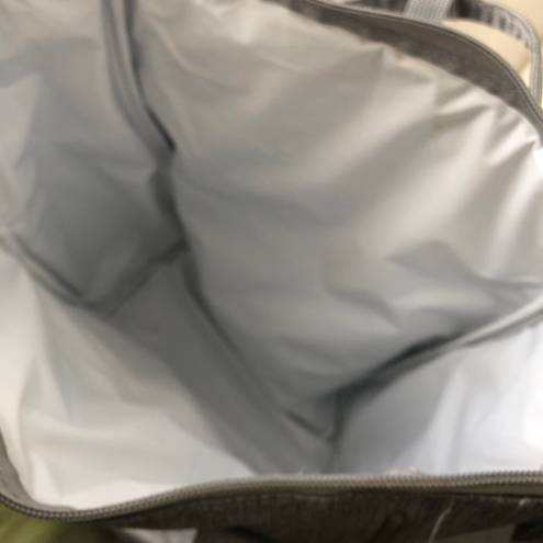 Grey Enfamil insulated diaper bag backpack