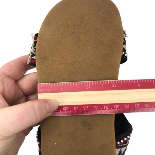 Ulla Johnson  ABRIL SLIDES TRIBAL SANDALS WOMENS SIZE 5 RETAIL $365 HANDWOVEN