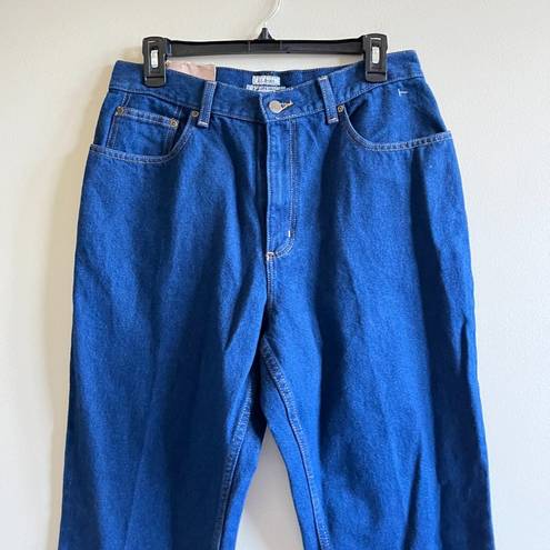 L.L.Bean NEW‎  Original Fit Jeans High Waist Relaxed Loose Womens Size 12…