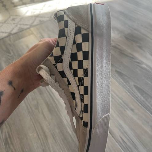 Vans Old Skool Primary Checkerboard Women’s Size 7