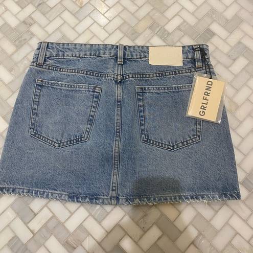 GRLFRND denim mini skirt