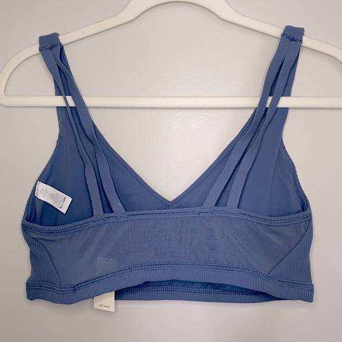 Aerie NWT offline by  ribbed plunge sports bra sz L