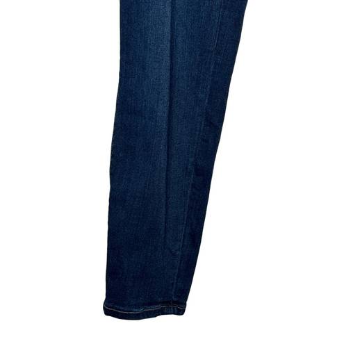 Liverpool  Women's Jeans Hi-RiseAnkle Pull-On Skinny Denim Dark Blue Plus Size 14