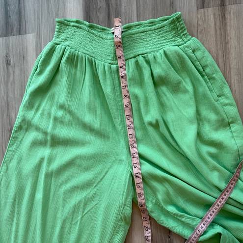 American Eagle  XL Green Wide Leg Pants