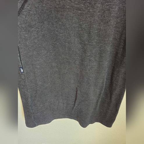 The North Face  Gray Sweatshirt Dress size small