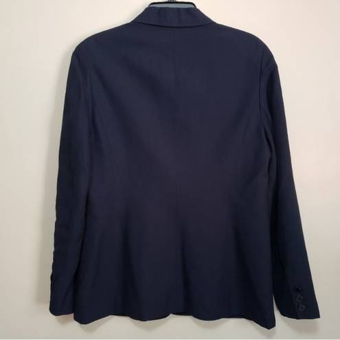 Talbots  Navy Stretch Wool Blazer Jacket