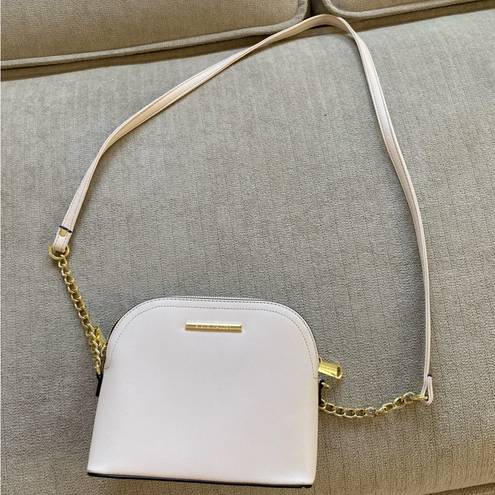 Steve Madden cream cross body bag