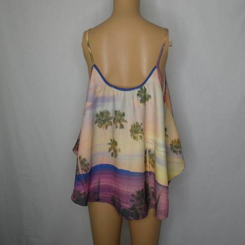 Lovers + Friends  Revolve Palm Tree Swing Tank Cami