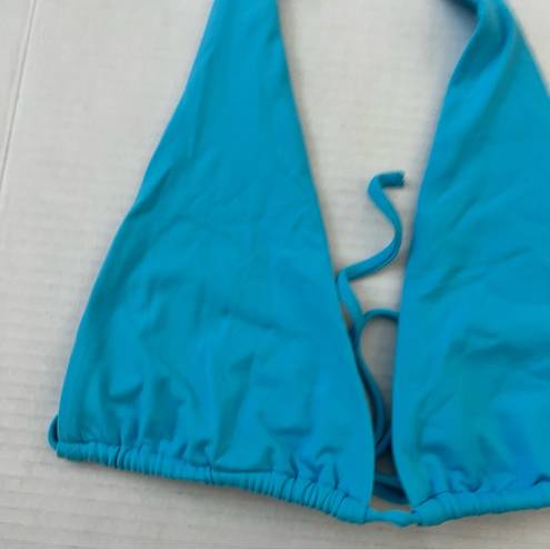 Melissa  Odabash Women’s Teal Triangle Bikini Top Size 6