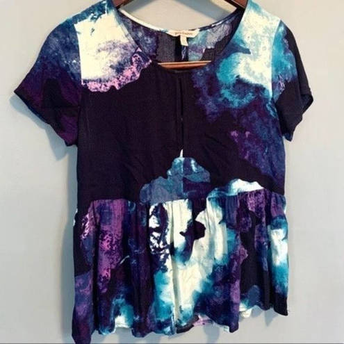 Juicy Couture 𝅺 Tie‎ Dye Peplum Top