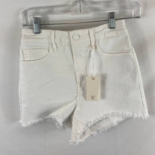 Good American NWT  Bombshell Short White Size 00 / 24