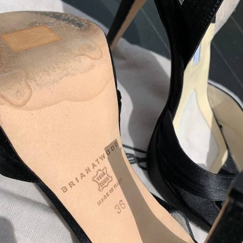 Brian Atwood  "Coleen" black heels size 36