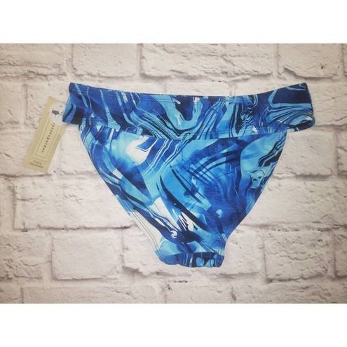 Parker NEW Peyton &  Women's Size Small Blue Tie-Dye 2pc Bikini Swimsuit Set