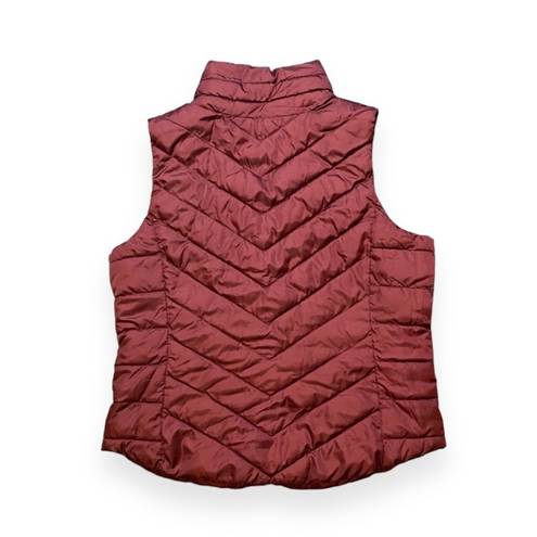 SO Women’s Maroon Puffer Vest Size XL Warm Winter Outerwear  Brand