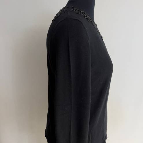 Rena Rowan Embellish Open Cardigan Sweater NWOT