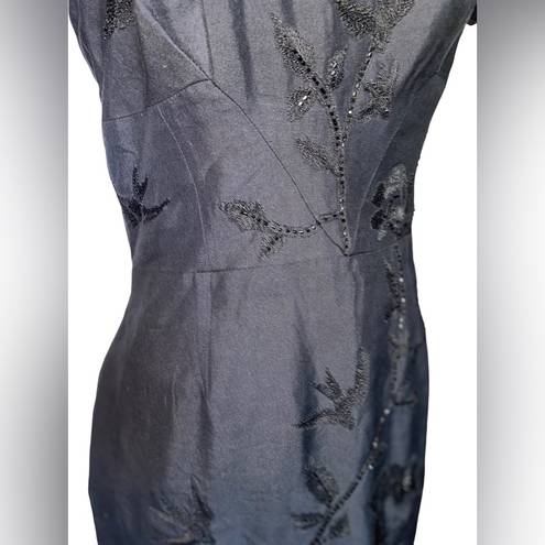 Tracy Reese  Silk Cocktail Dress Black Sz 8