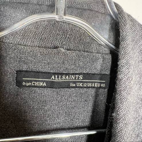 ALLSAINTS  Wool Drina Cardigan Sz 8