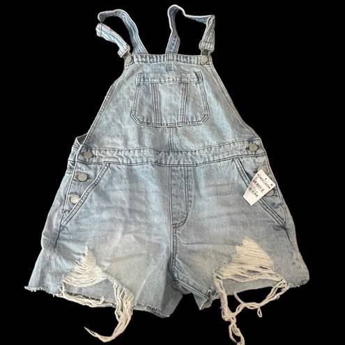 Nordstrom NWT Denim shortall 
BLANKNYC size 28