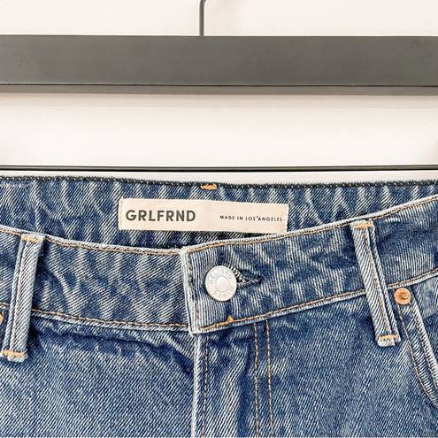 GRLFRND NEW  Kate Low Rise Slim Crop Jeans Hidden Hills