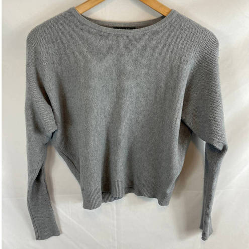 Tahari  Waffle Knit Crop Sweater size Large