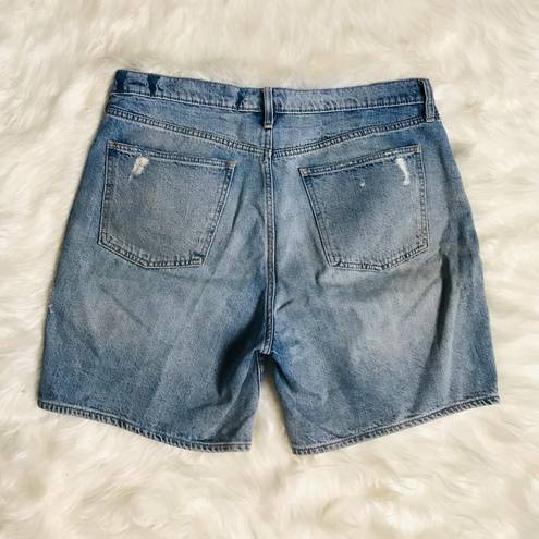 Gap   High Waisted Denim Shorts