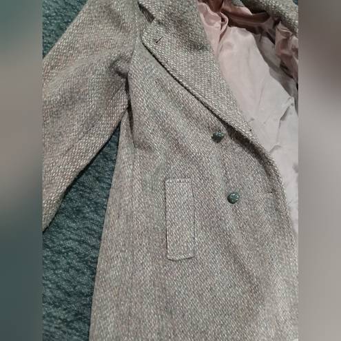 Vintage Wool Tweed Peacoat Size 6