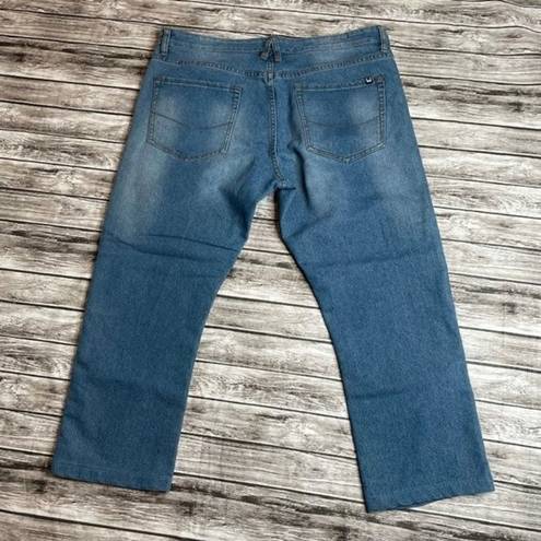 Pacific&Co Westy MFG. . Nomad Slim Fit Jeans 36 x 25 Inseam Cropped Capri Stretch Hemmed