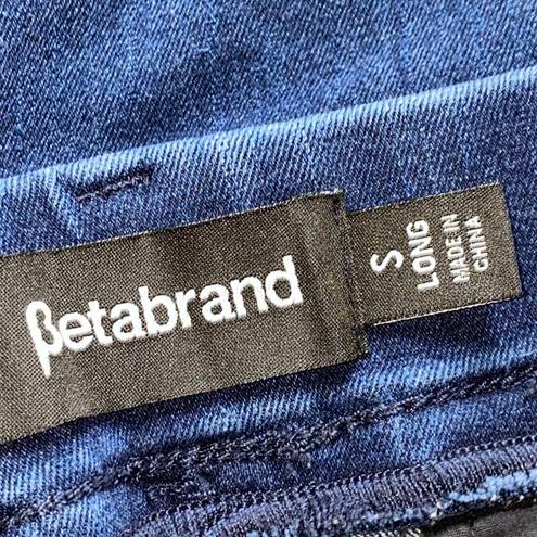 Betabrand  Dark Blue Wash Pull On Jegging Jeans