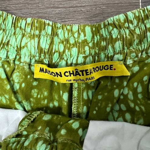 Chateau Maison  Rouge The Shorts in Bubble Green XS