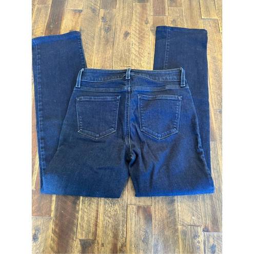 NYDJ  Marilyn straight leg dark wash jeans size 2 lift tuck technology