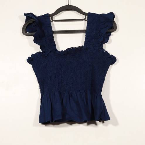Hill House NWOT  The Paz Top in Size XL in Navy