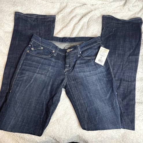 Rock & Republic  Kassandra Low Rise Bootcut Rattle Blue Jeans NWT Cowgirl 29