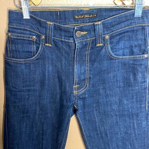 Krass&co Nudie Jeans  Thin Finn Slim Fit High Waist Jeans Size 28