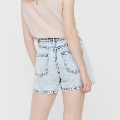 VERO MODA  High Waisted Denim Jean Shorts