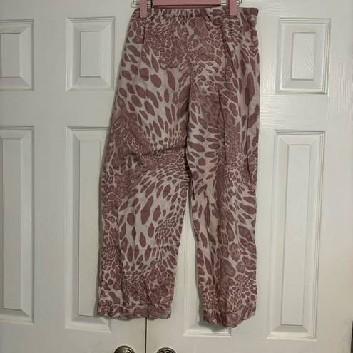 Natori  Pink Leopard Pajama Set