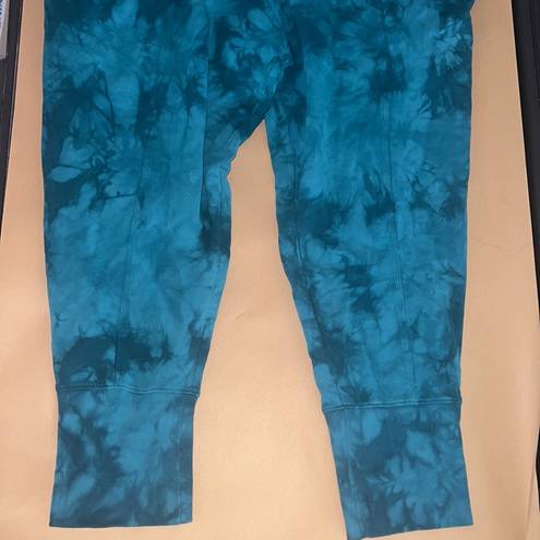 All In Motion  Joggers Tie Dye High Rise Jogger Pants Sweatpants Size XXLarge New