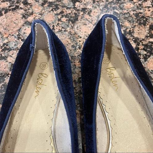 Velvet Heart Boden Blue  Sequin Flats Size EUR 35