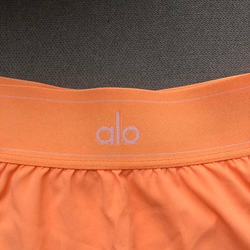 Alo Yoga Match Point Tennis Skirt Cantaloupe XS