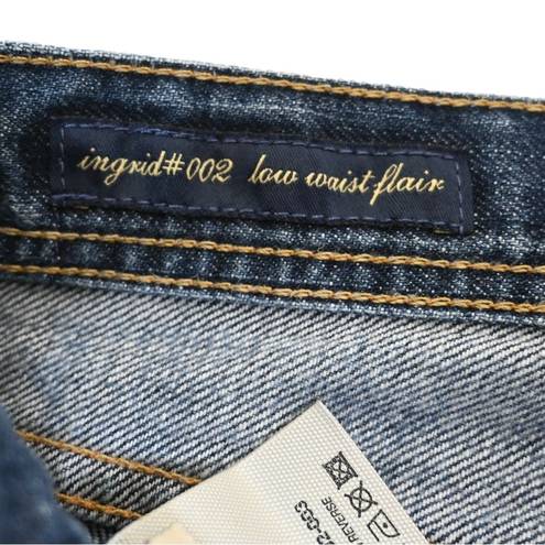 Citizens of Humanity  Womens 25 Ingrid #002 Low Waist Flair Jeans