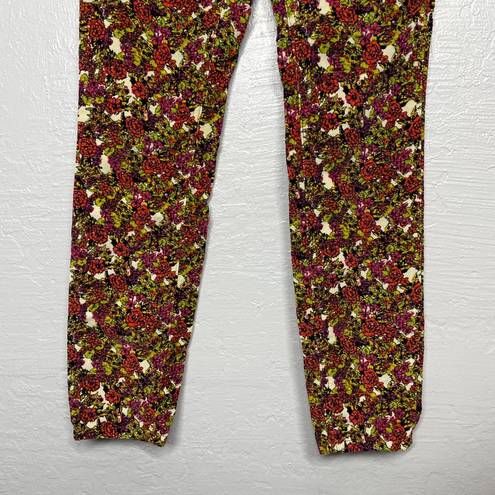 We The Free Free People  Women 26 Sun Chaser Floral High Rise Corduroy Pants