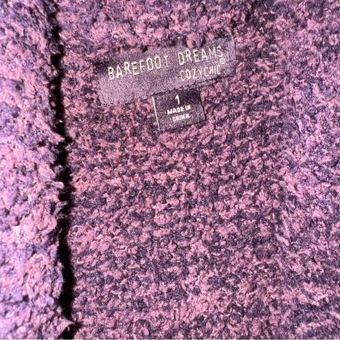 Barefoot Dreams  Purple Cozychic Long Robe Size 1 Missing Belt