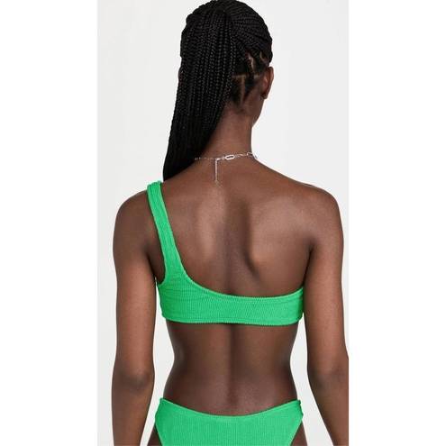 Good American  Always Fits One Shoulder Bikini Top in Summer Green size 3/4 - L/X