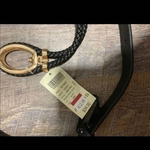 Arden B  Faux Leather double rop belt S/M