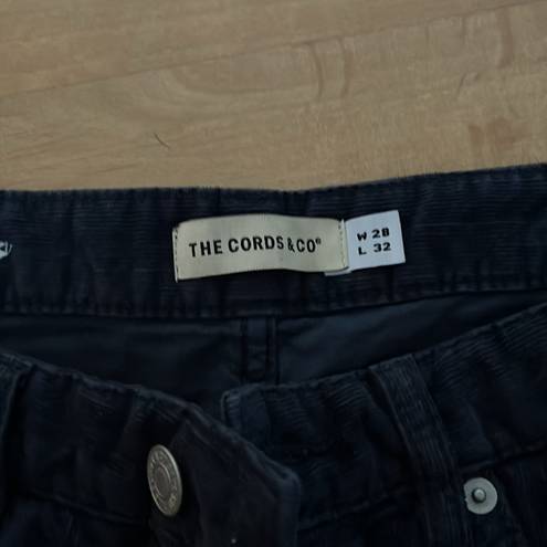 Krass&co NWT The Cords &  “Hey” Corduroy Low Rise Skinny Pants in Raw Indigo size 28/32