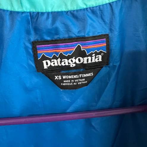 Patagonia  light blue quilted nano puffer jacket size XS