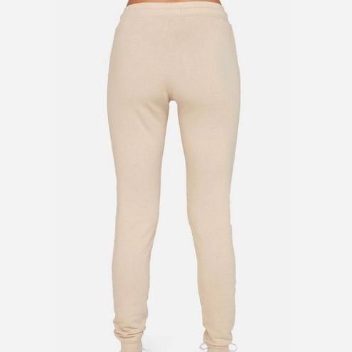 Mate the Label NWT  Cream Organic Terry Classic Jogger - XS